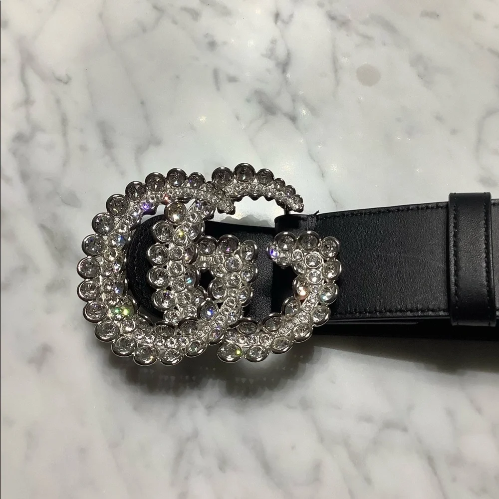 Gucci Rhinestone Belt - Picture 2 of 3